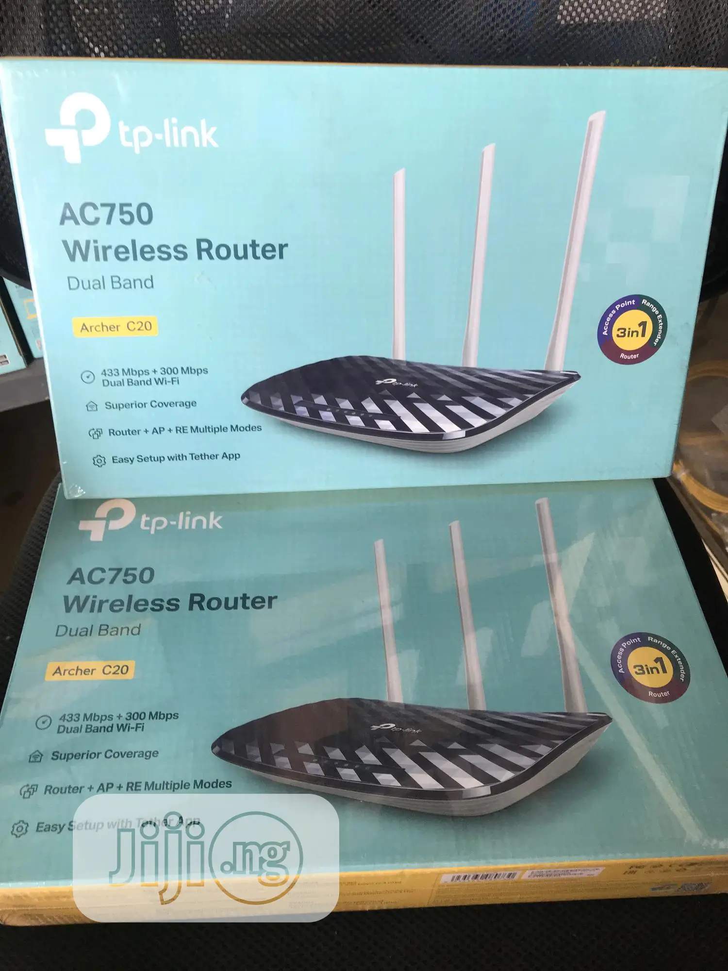 Tplink Ac750 Archer C20 Wireless Router Dual Band