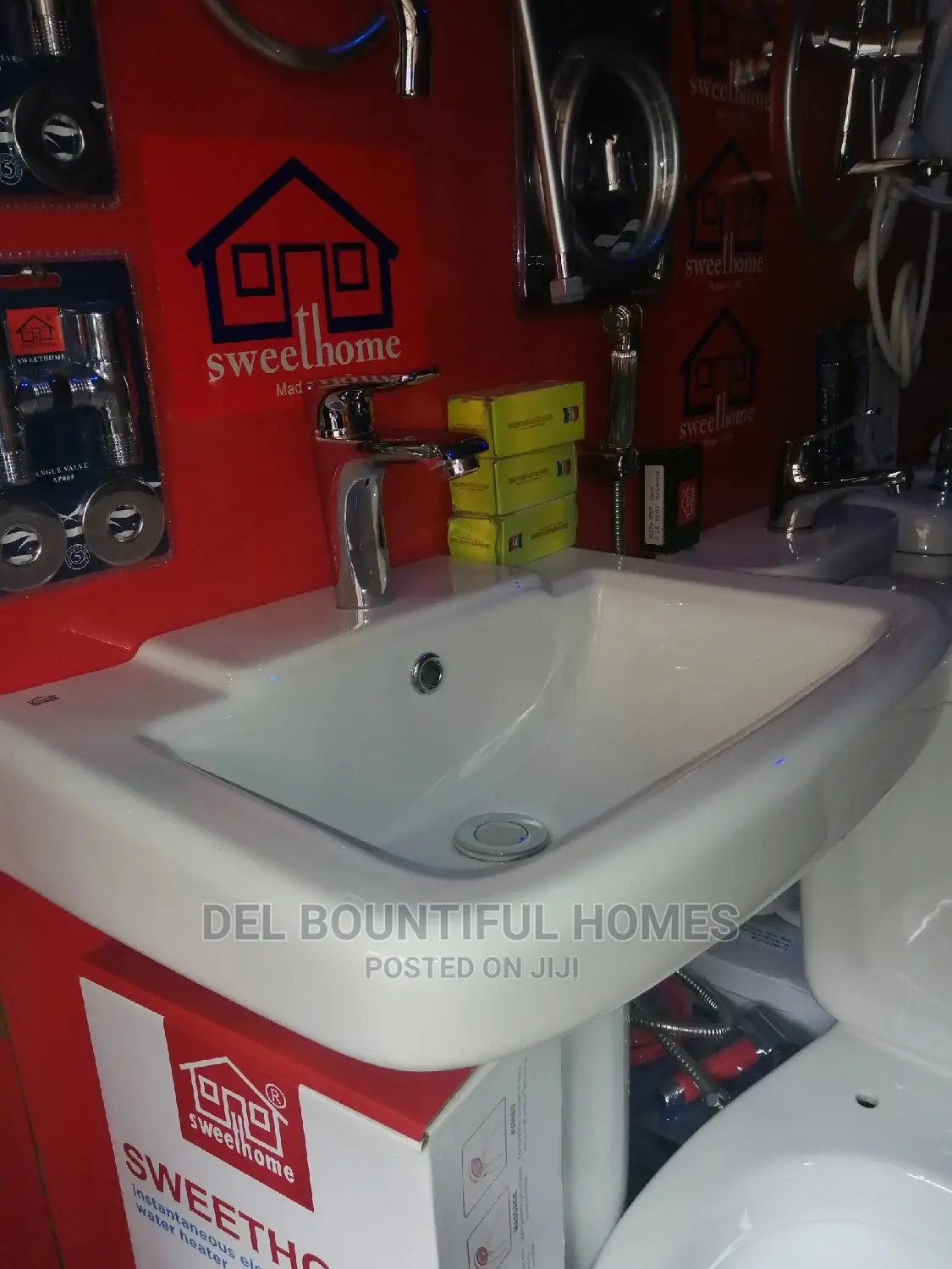 Executive Size Sweet Home WC With Wash Hand Basin
