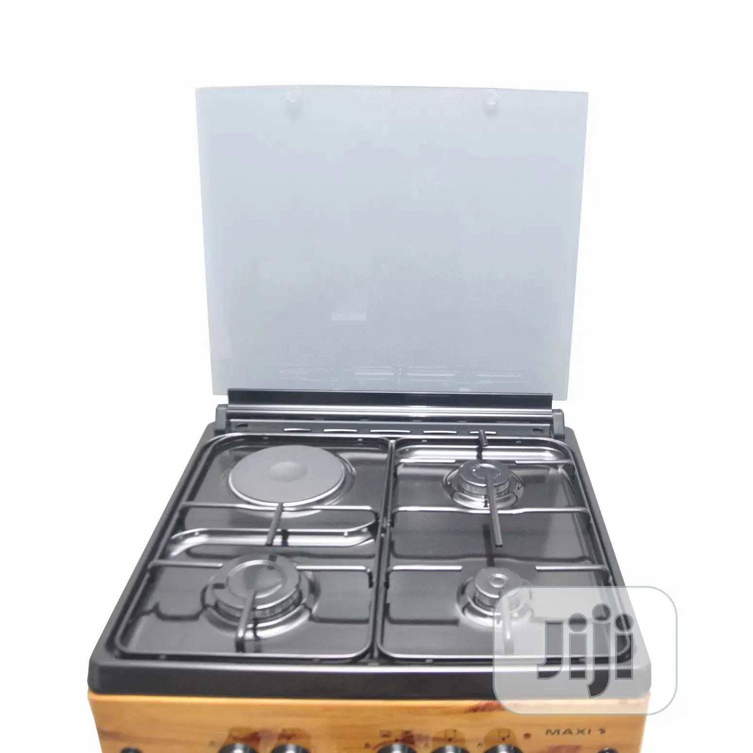 Maxi Gas Cooker 60*60 (3+1) Wood F6b31g2