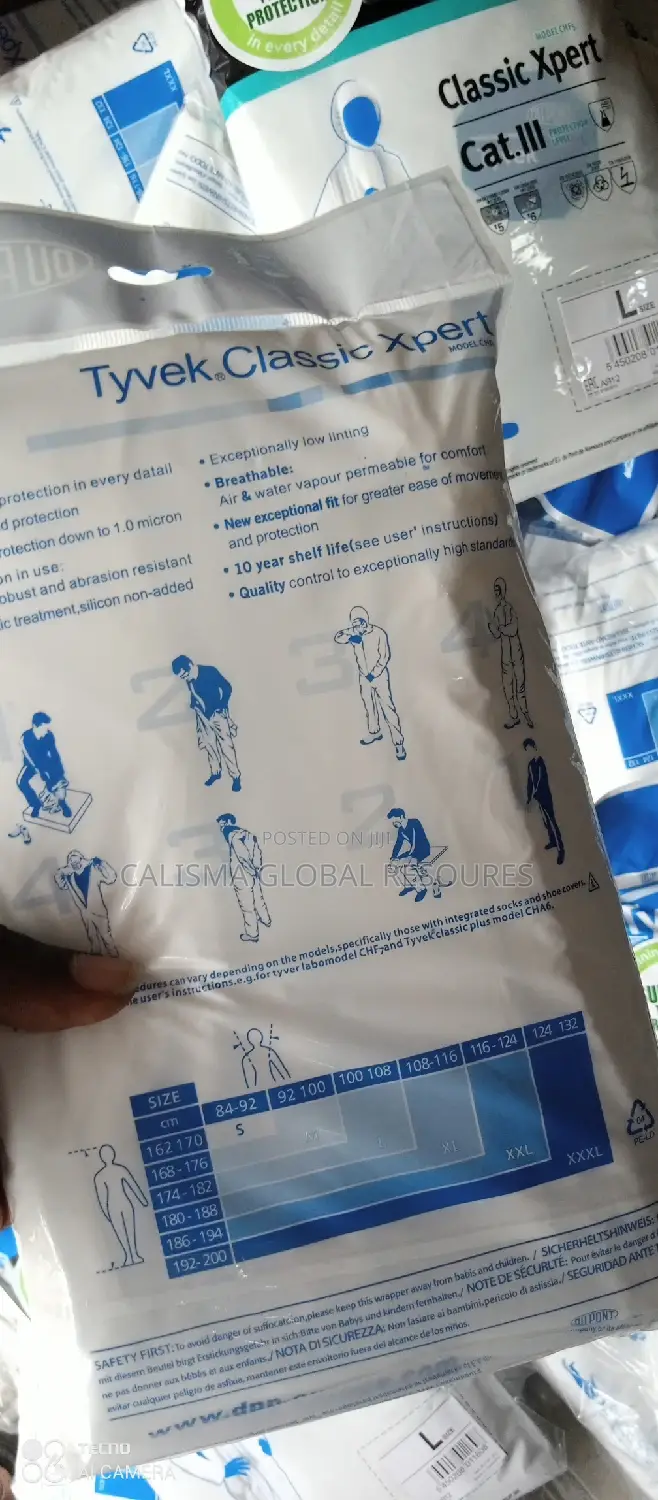 Disposable Coverall Tyvek