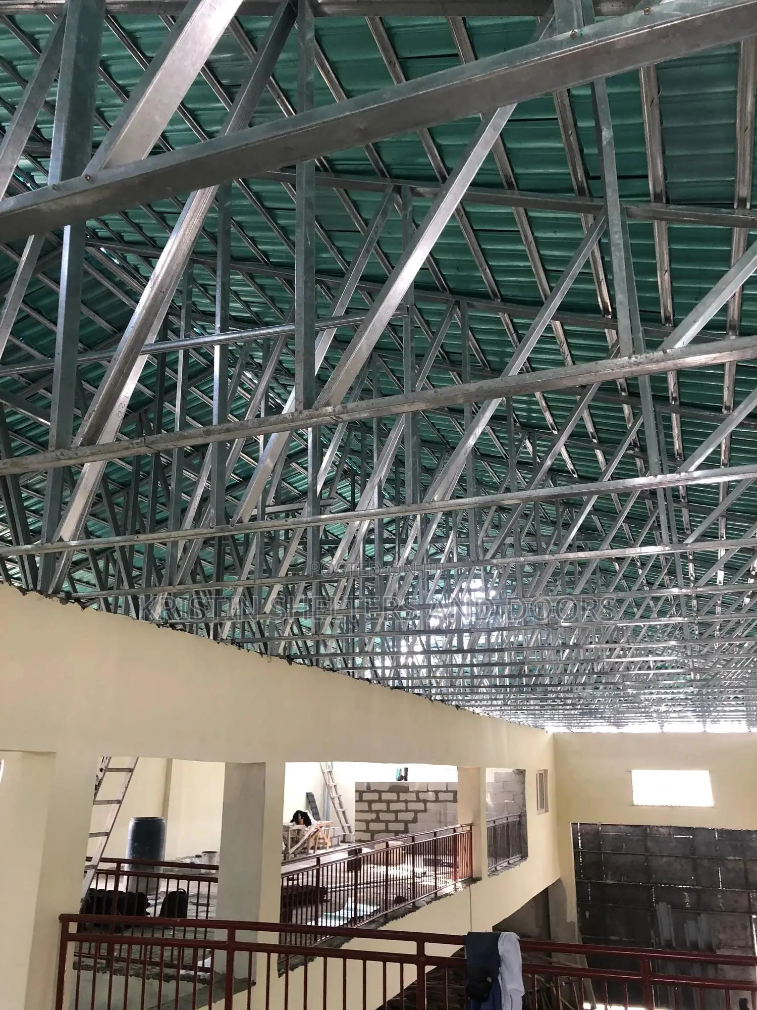 Ultra Light Steel Trusses Roofing Carcass