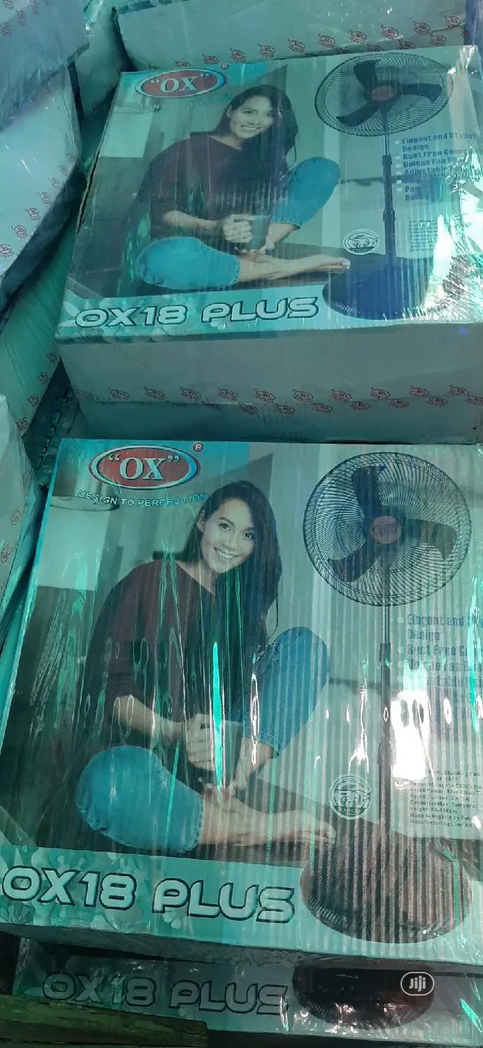 18" Ox Standing Fan