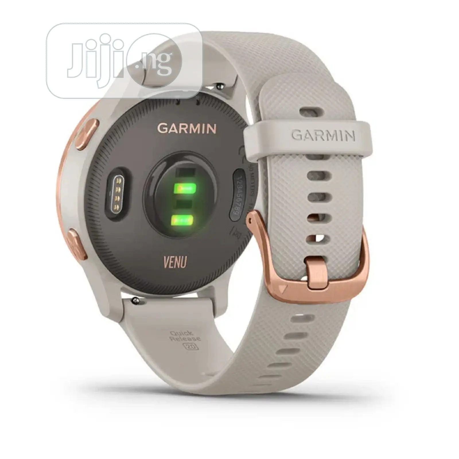 Garmin Venu Light Sand With Rose Gold Hardware
