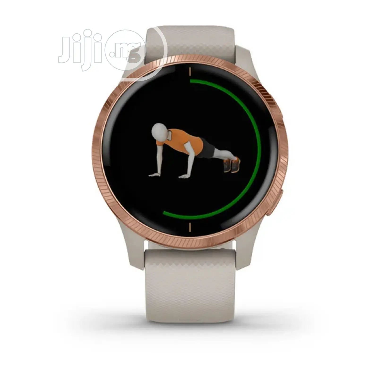 Garmin Venu Light Sand With Rose Gold Hardware