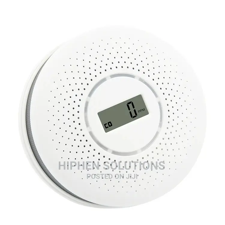 Wireless Smoke Temperature Detector Home Security Alarm
