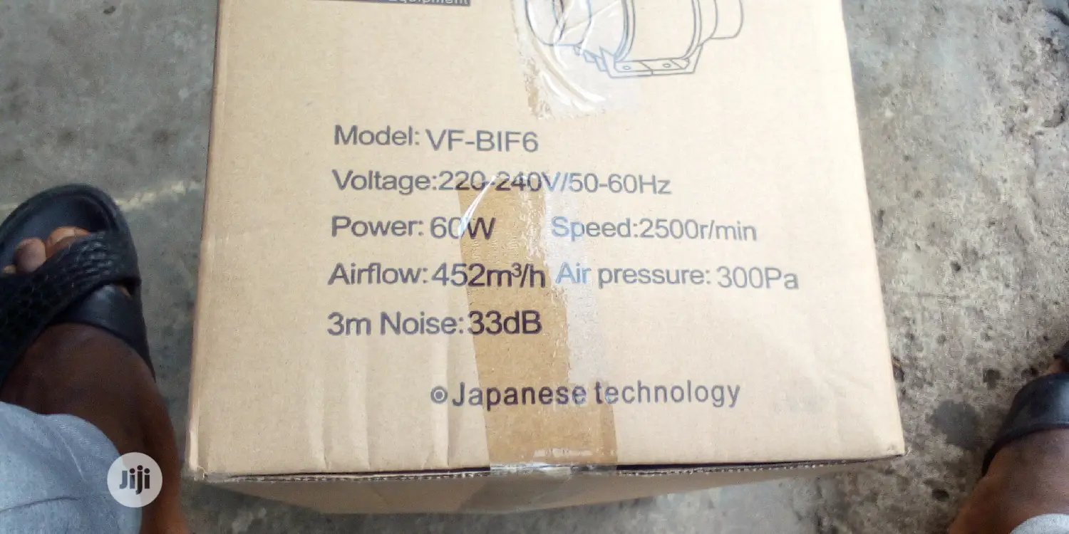 Inline Extractor Fan 6inches
