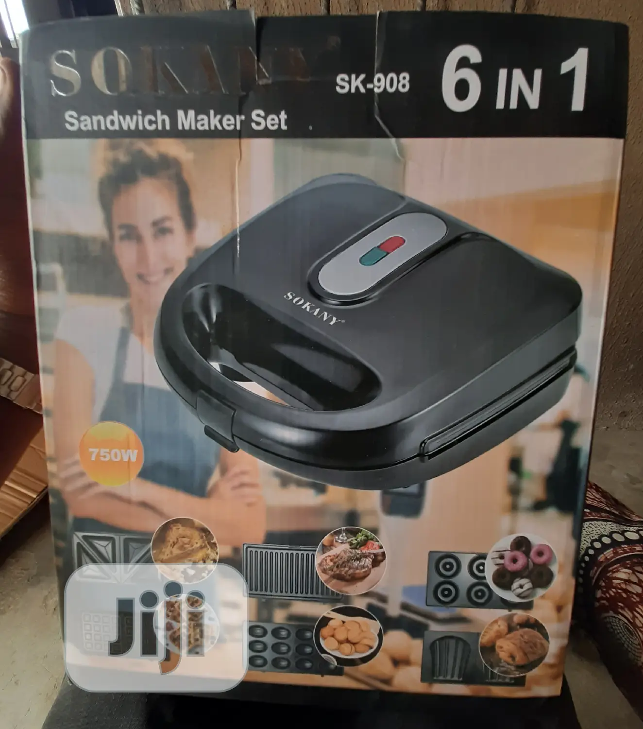 Sokany 6 in 1 Sandwich Maker