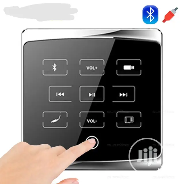 Ceiling Speaker Wall Amplifier With Remote, Bluetooth,FM Etc