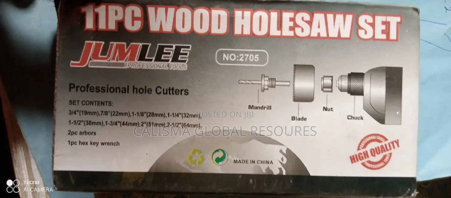 Hole Saw Set For Wood