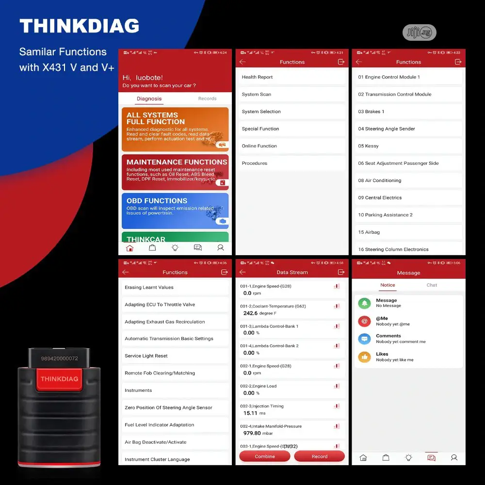 Thinkdiag All System Obdii Cars Scanner.