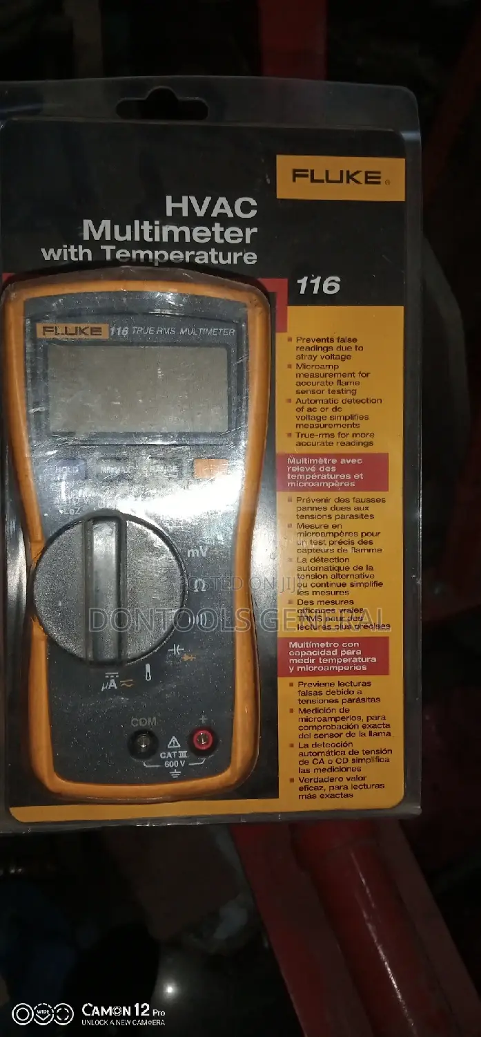 Fluke 166 HVAC/R With Temperature and Microamps