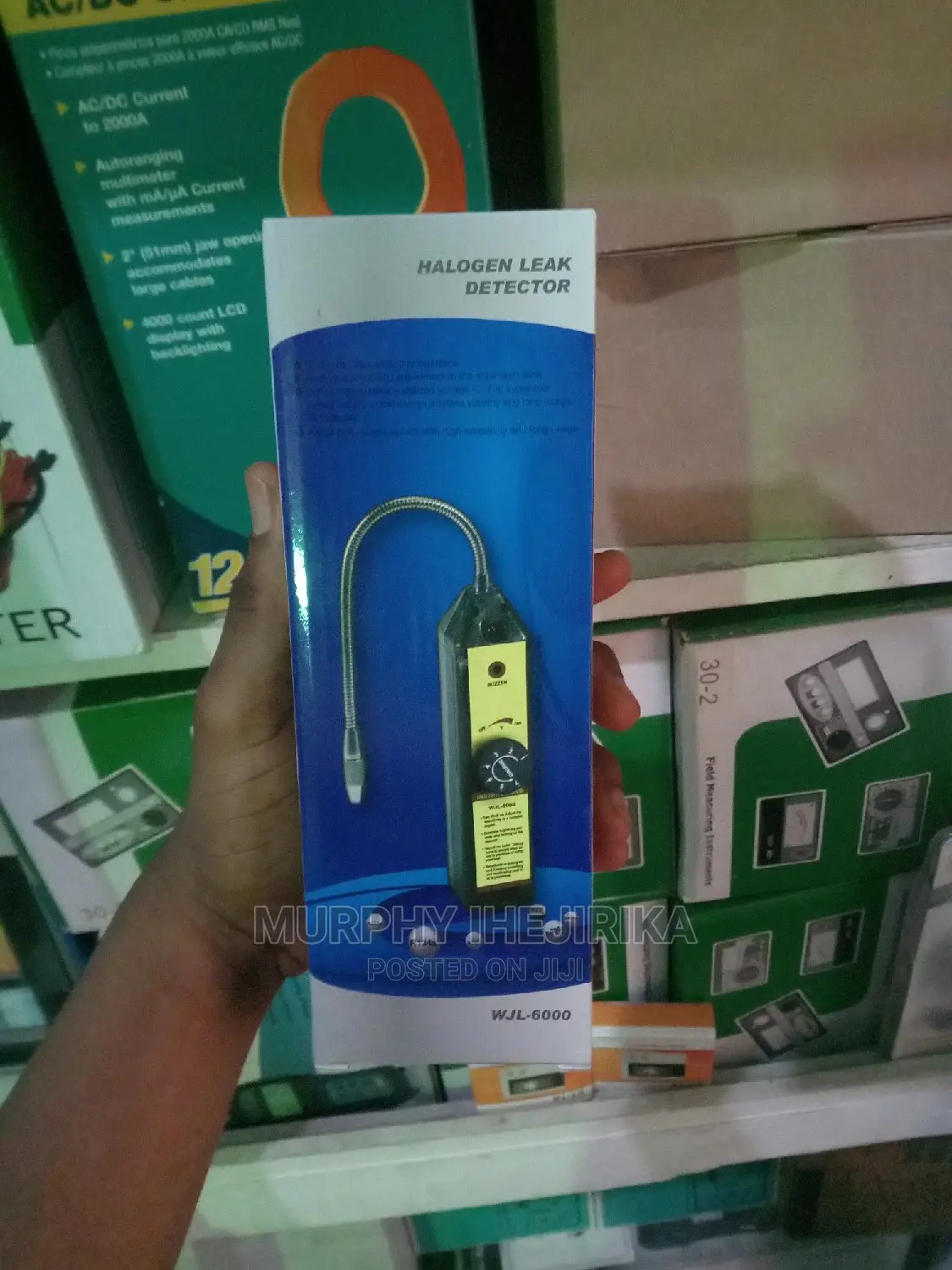 Halogen Leak Gas Detector