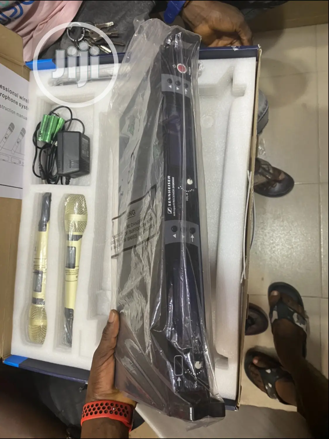Sennheiser SKM9000 UHF Wireless Microphone Dual Handheld Mic