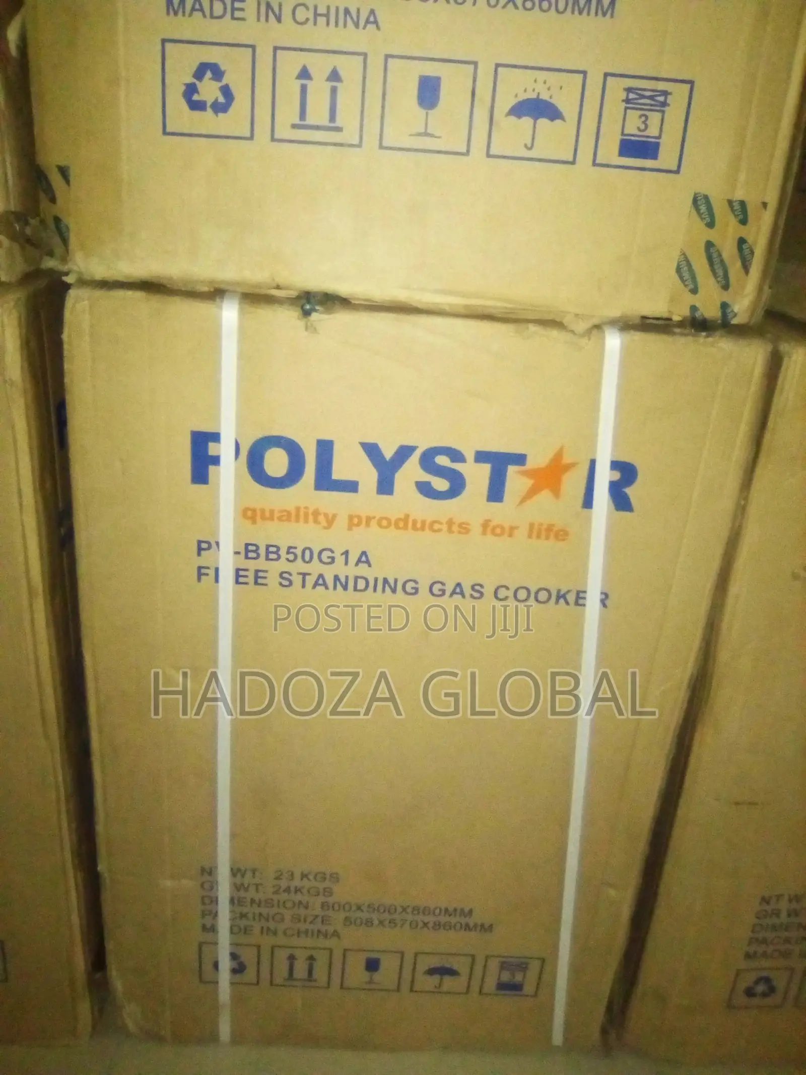 Polystar 3gas 1electric PV-BB50G1A Cooker Auto Ignition