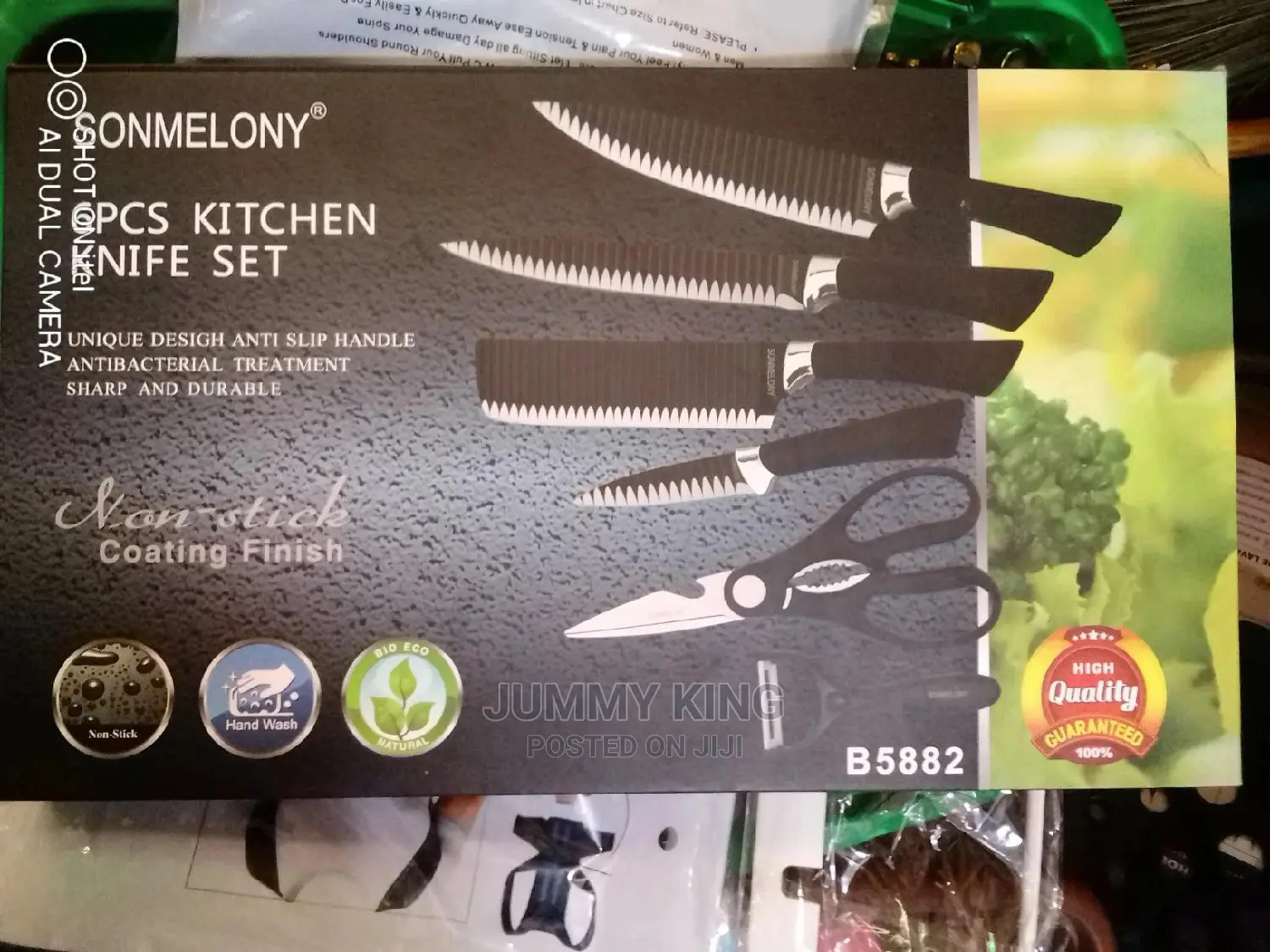 Sets of Kitchen Knives and Kitchen Scissors