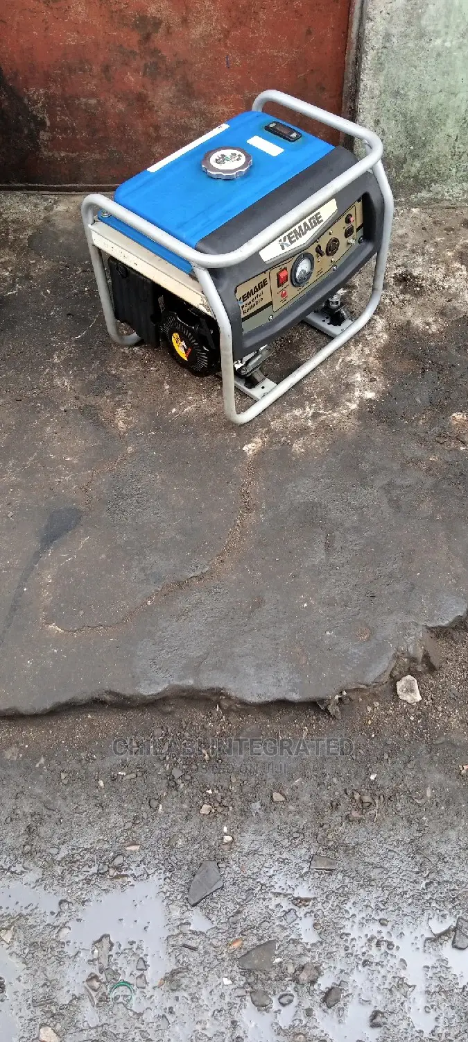 1 Month Old 1.5KVA KEMAGE KM1500 AVR Copper Medium Generator