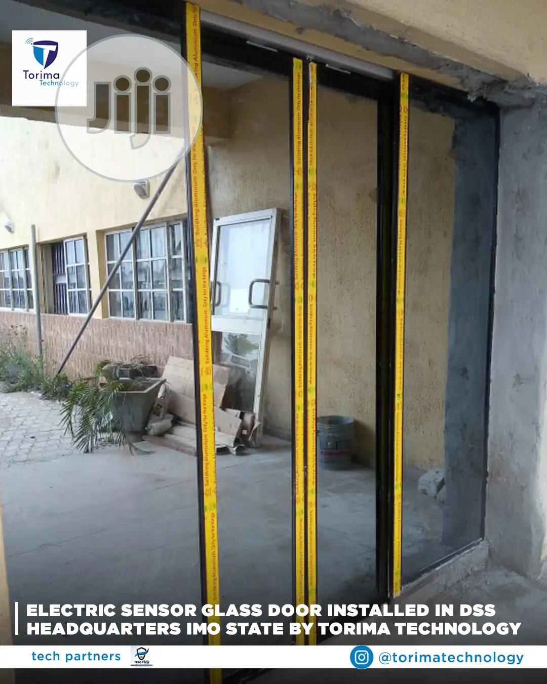 Automatic Sliding Glass Door