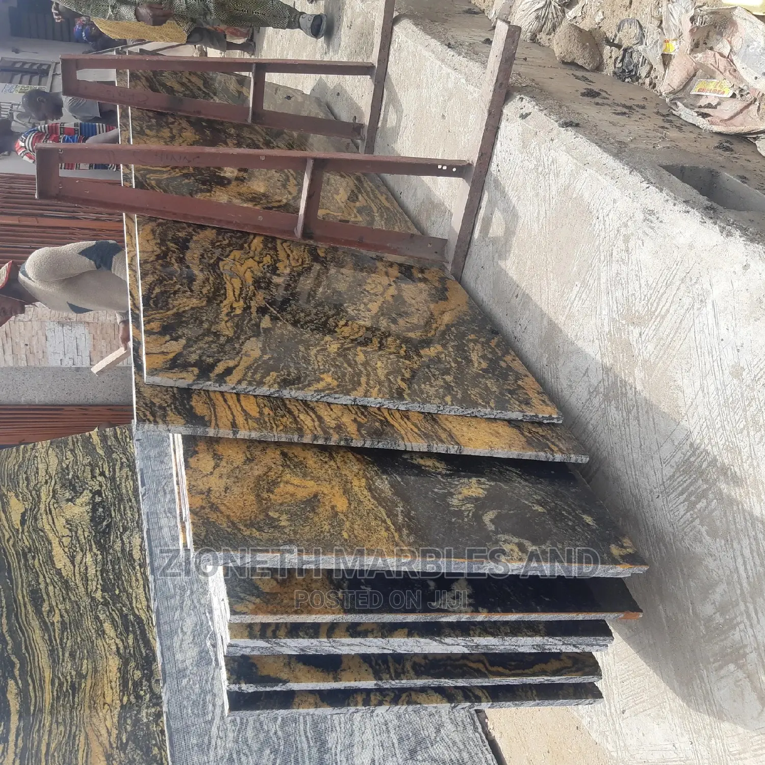 Fushion Gold Italian Marble/Granite Slab With Premium Qualit