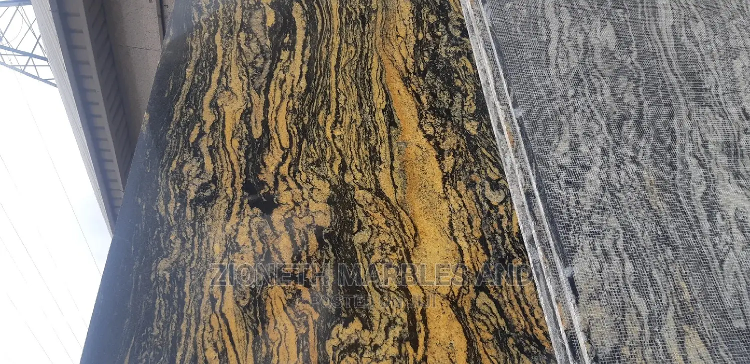 Fushion Gold Italian Marble/Granite Slab With Premium Qualit