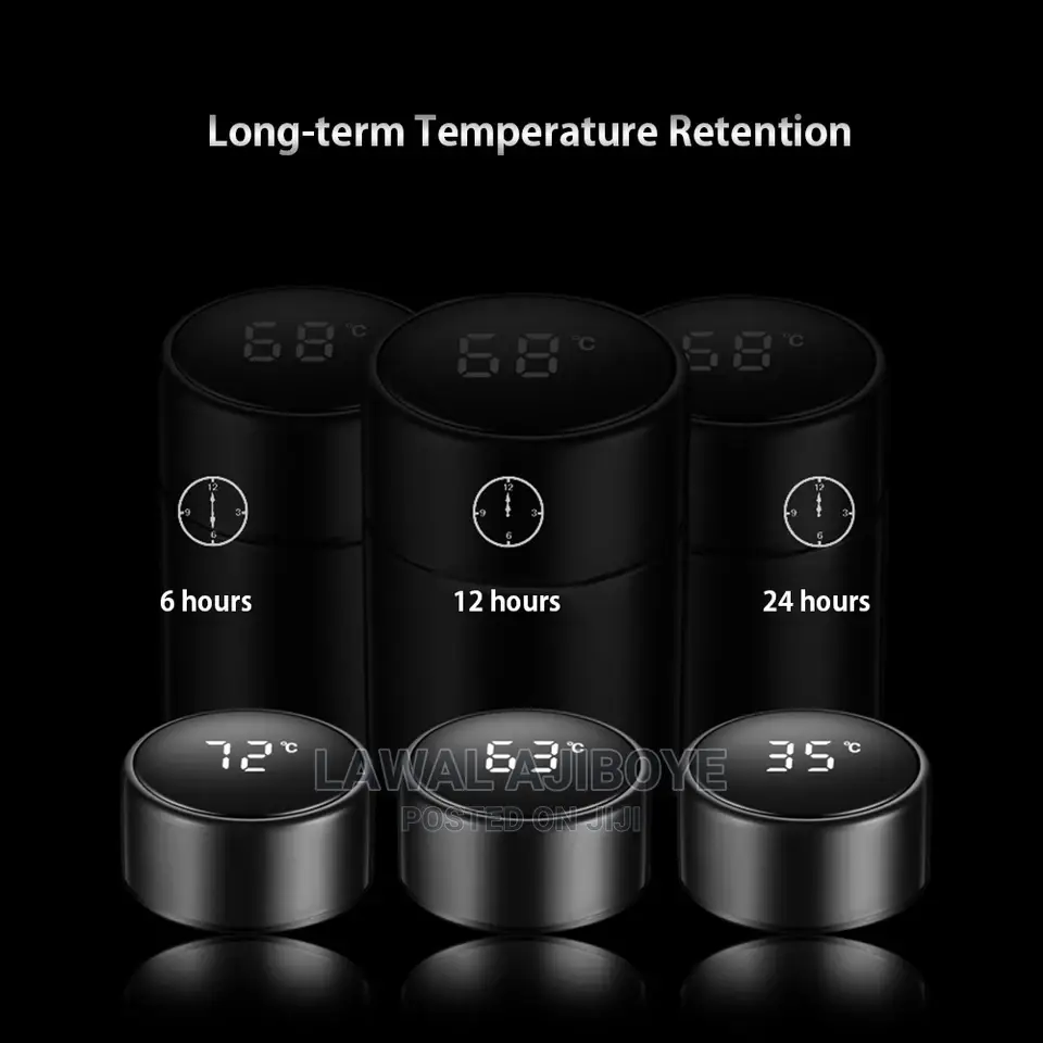 Intelligent Thermos Bottle Stainless Steel Insulated Bottle
