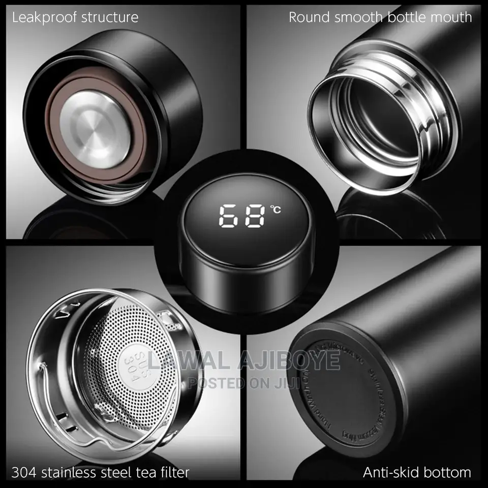 Intelligent Thermos Bottle Stainless Steel Insulated Bottle
