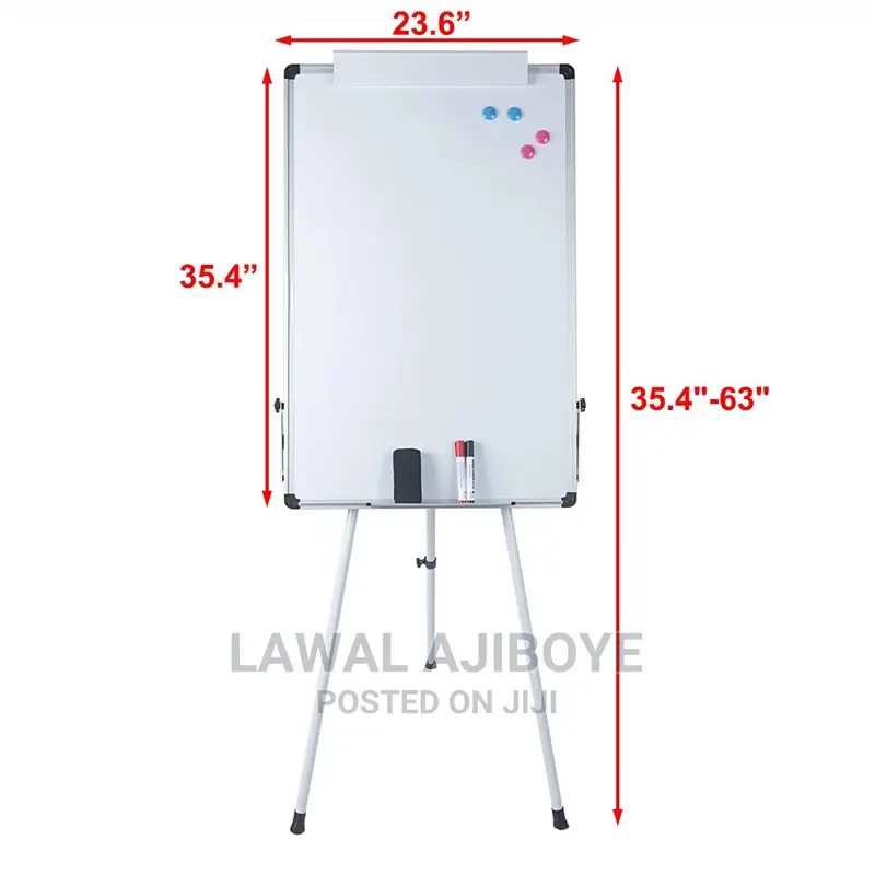 60*90cm Magnetic Whiteboard Writing Board Single Side With
