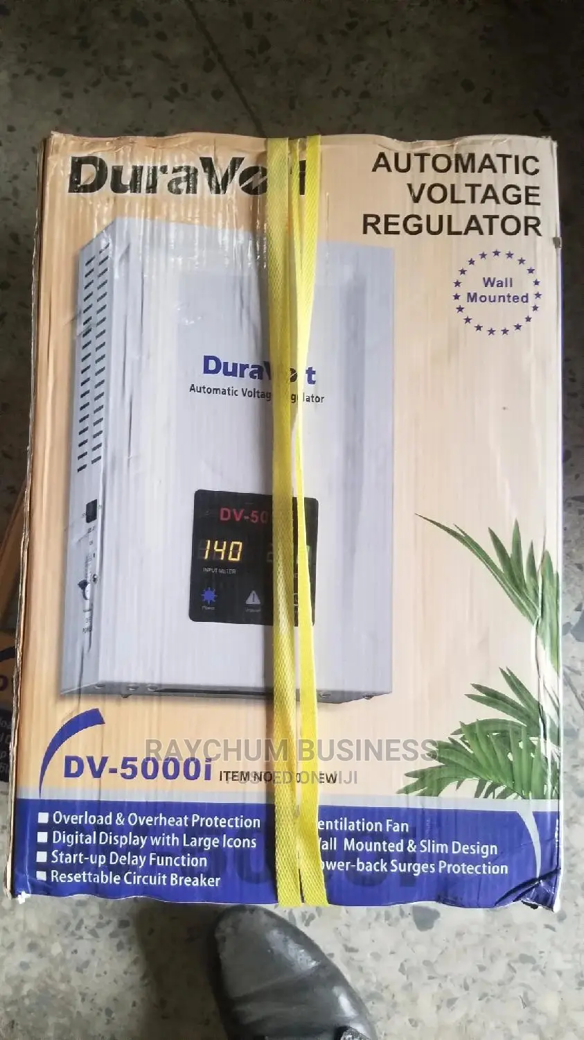 Duravolt Wall Moulted Stabilizer 5000w For AC
