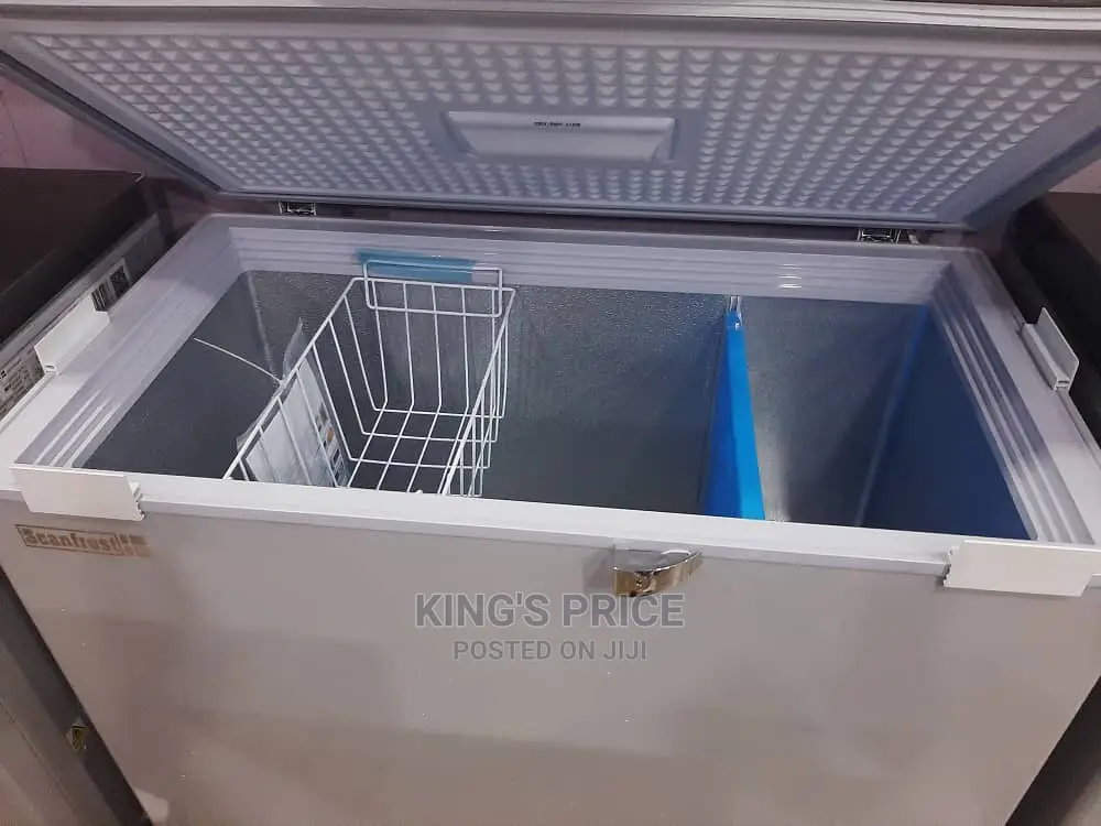 Scanfrosfl300 INOX Finish Chest Freezer