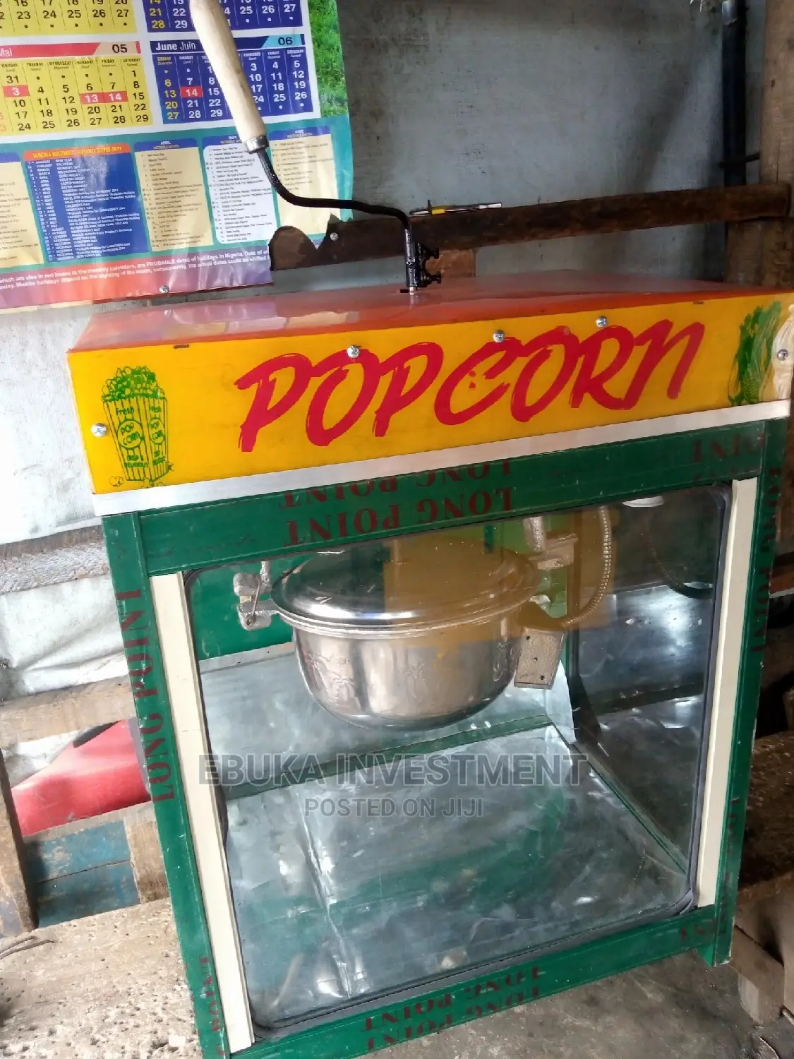 Gas Popcorn Machine 9