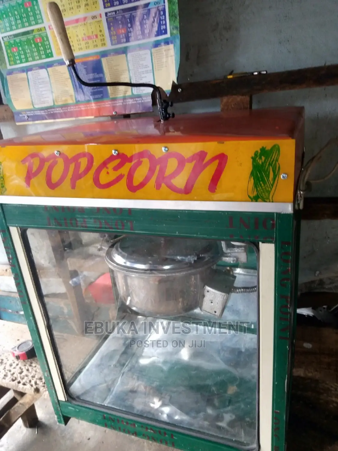 Gas Popcorn Machine 9