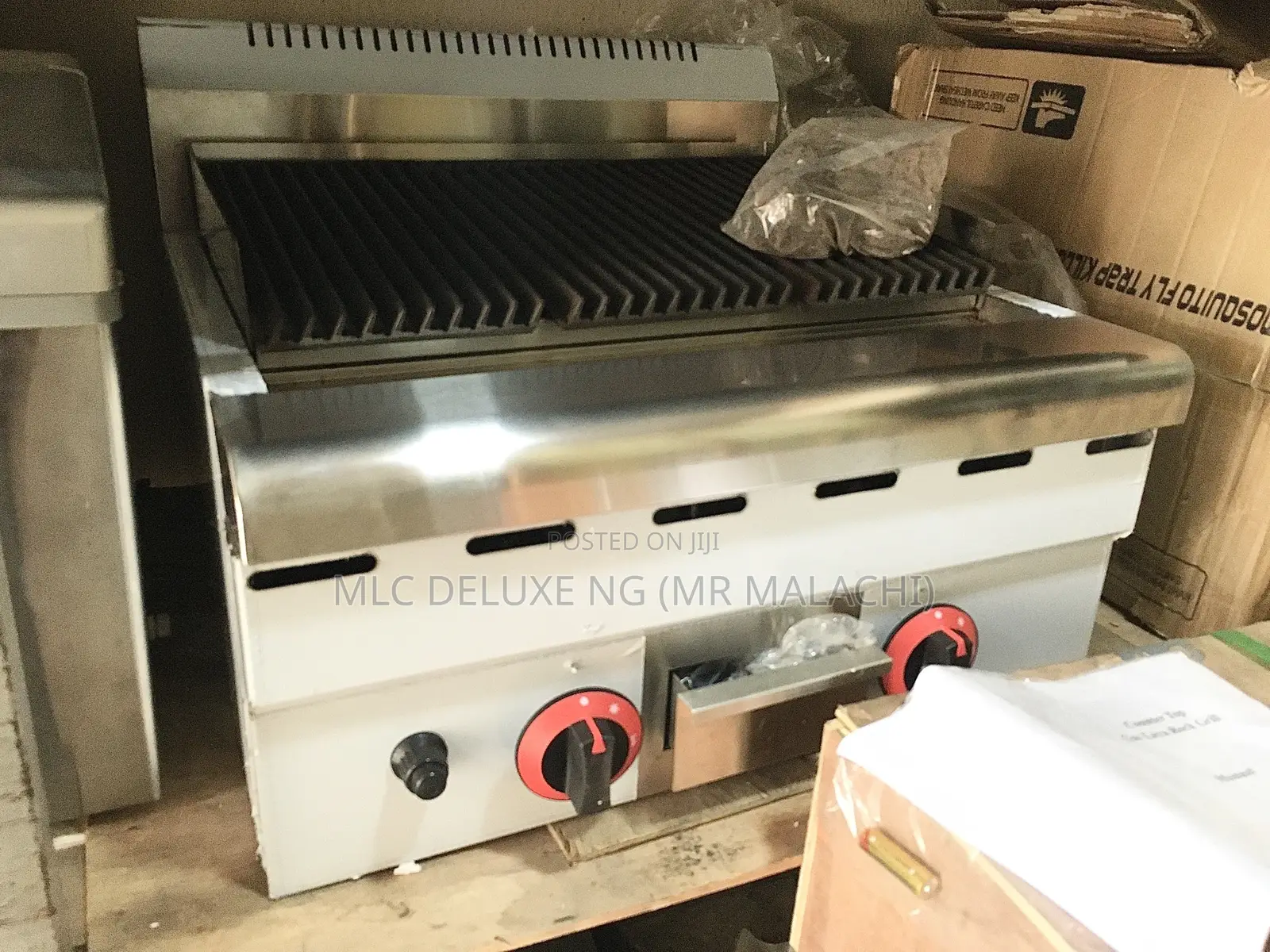 High Quality Gas Lava Rock/Charcoal Grill Available