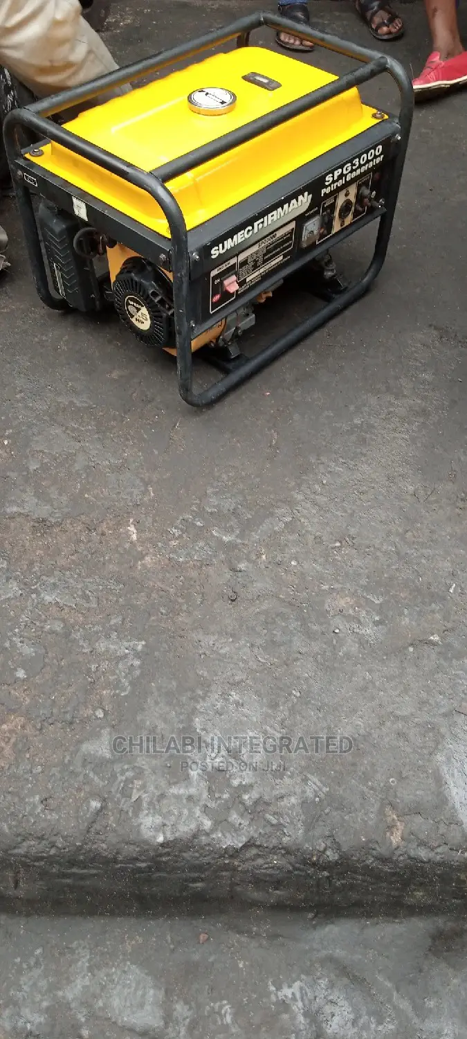 Fairly Used 2.8kva Sumec Firman Spg3000 Generator +D Receipt