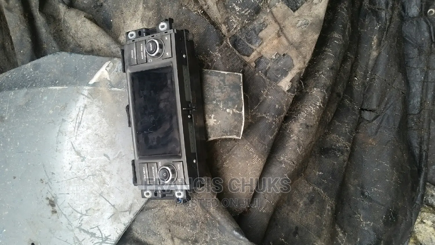 Radio Screen Range Rover.