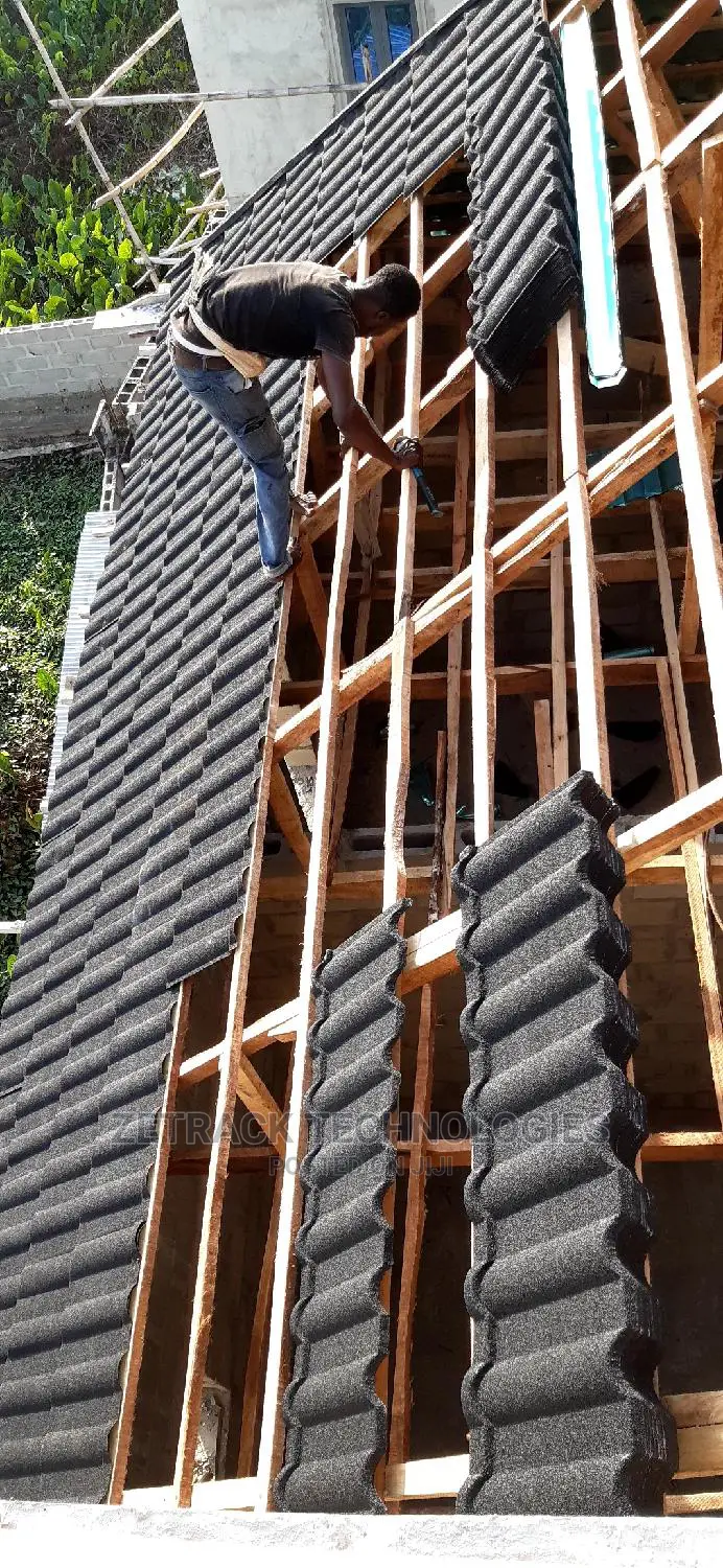 Original Newzealand Stone Coated Sheets (Black Milano)