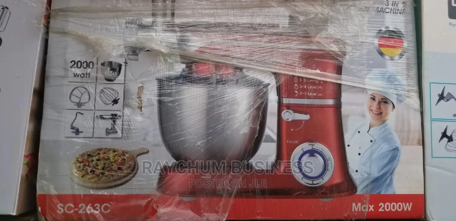 Eisenboch 3in1 Machine 6.5L Meat Grander,Blender,Cake Mixer,