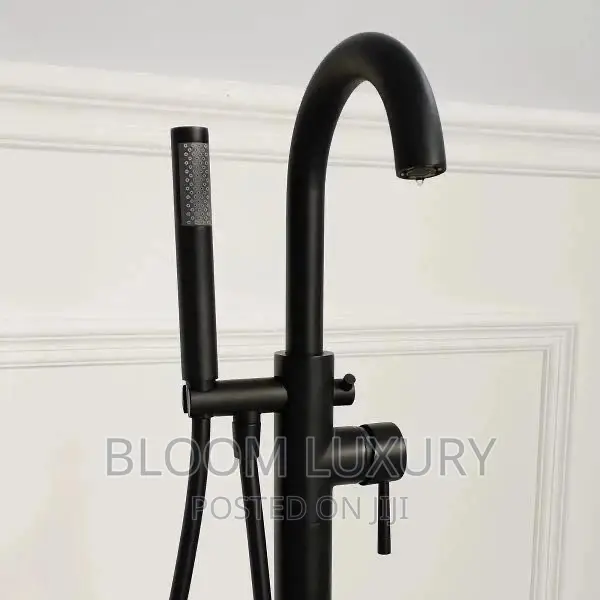 Black Freestanding Faucet