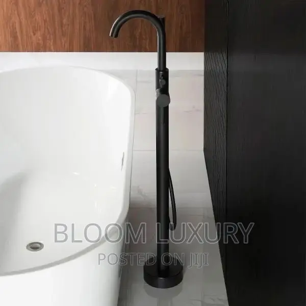 Black Freestanding Faucet