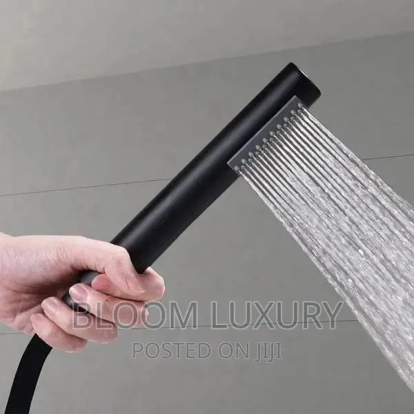 Black Freestanding Faucet