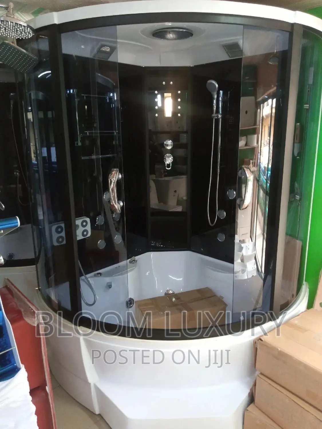 Steam and Jacuzzi Shower