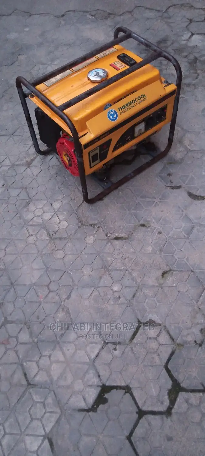 Fairly Used 1.5KVA THERMOCOOL 1200MS Medium Size AVR Gen Set