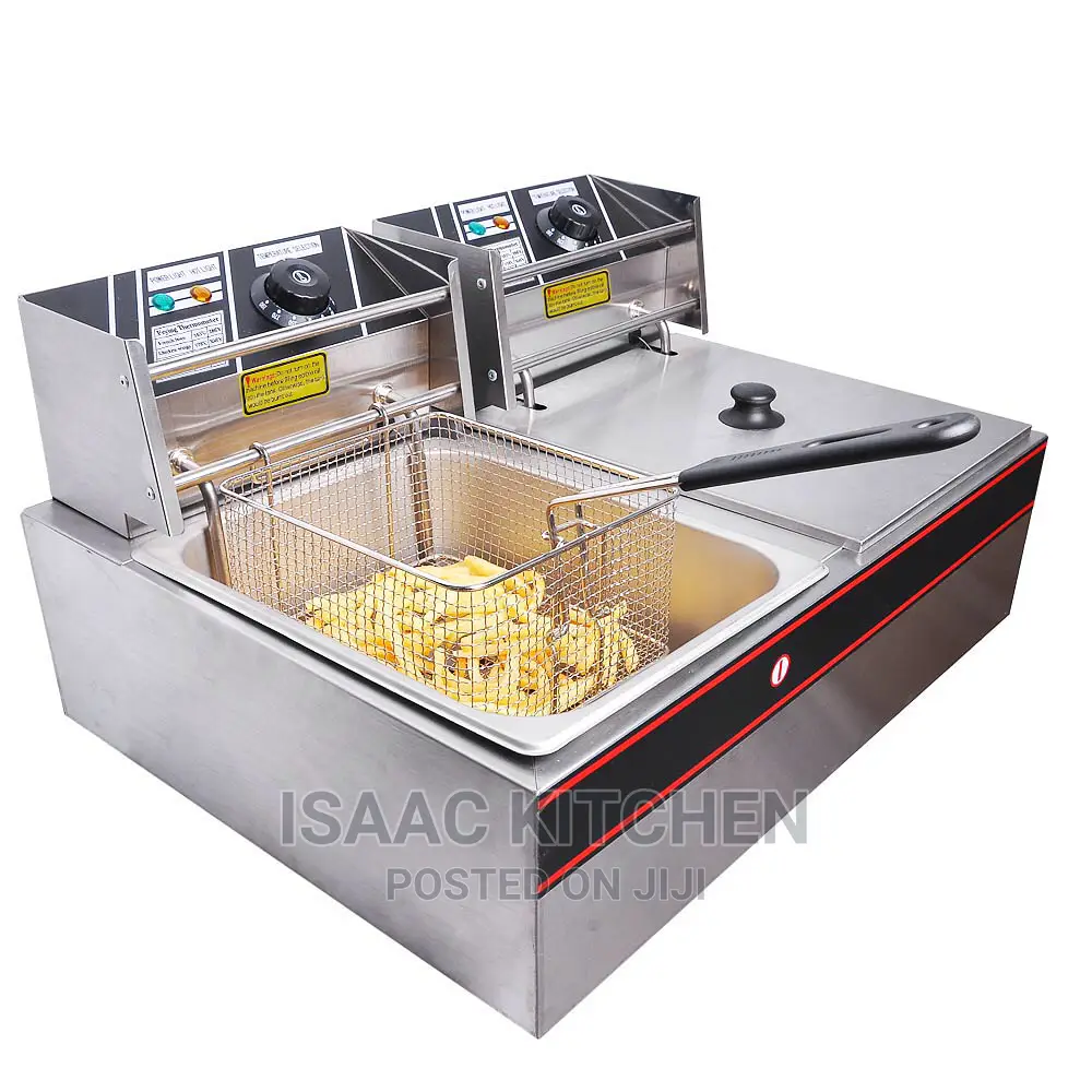 Double Deep Fryers Table Top