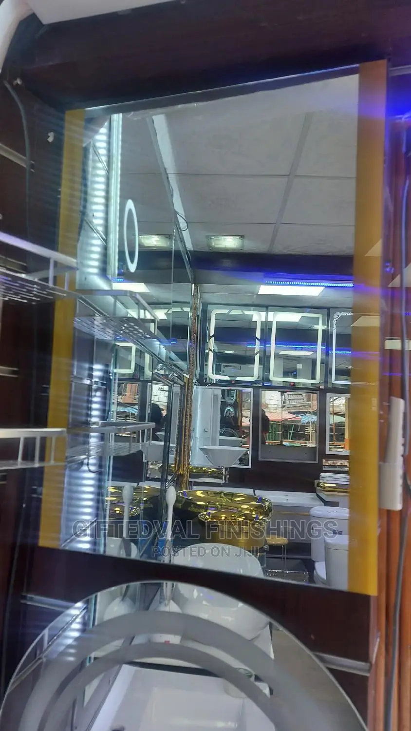 Original Toilet Wall Mirror