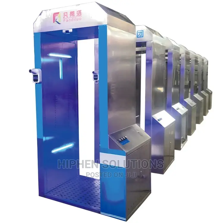 Mobile Intelligent Thermometry and Disinfection Channel