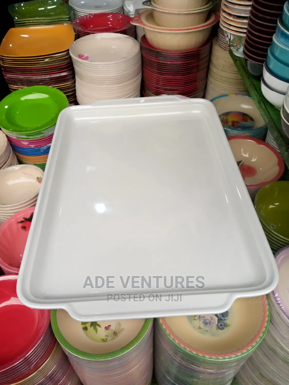 Big Rectangular Tray.