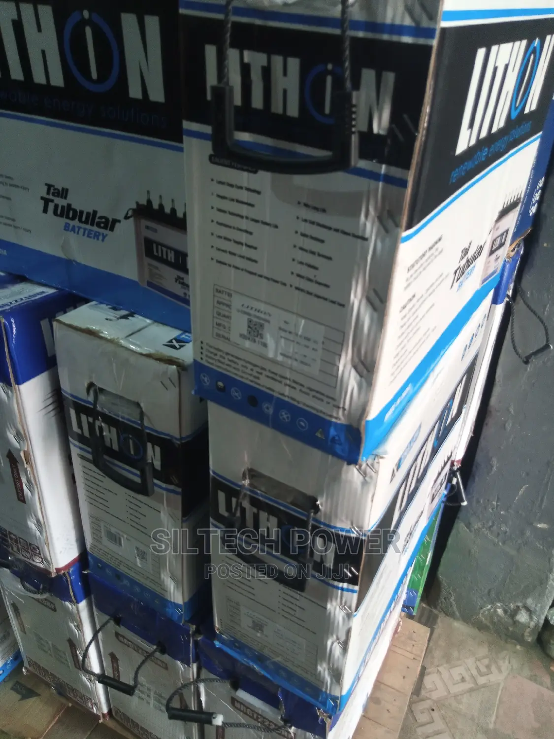 Lithon Tubular Battery 12v220ah