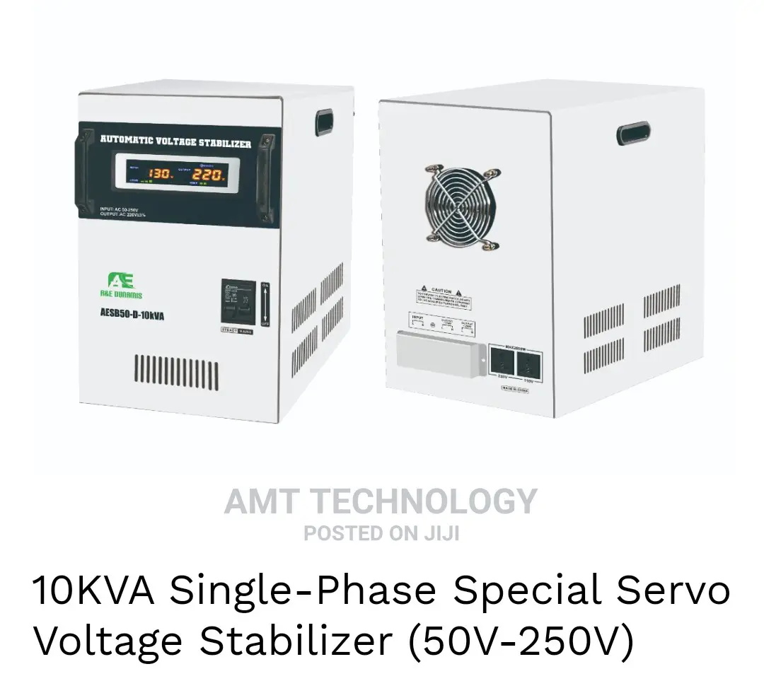 10kva Special Servo Stabilizer 50v-250v