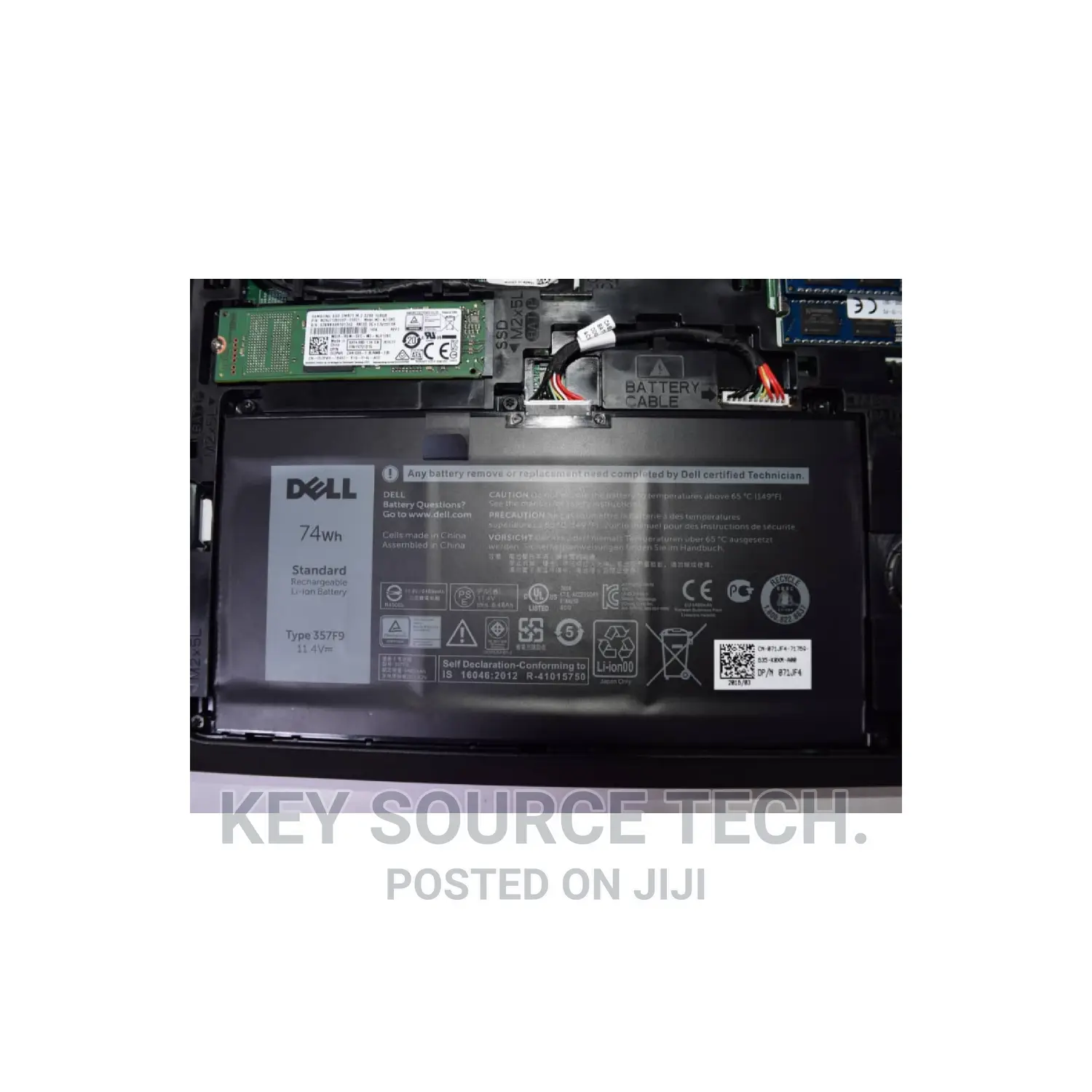 Dell 357f9 Battery For Inspiron 15 7567 7566 15-7559 15 7567