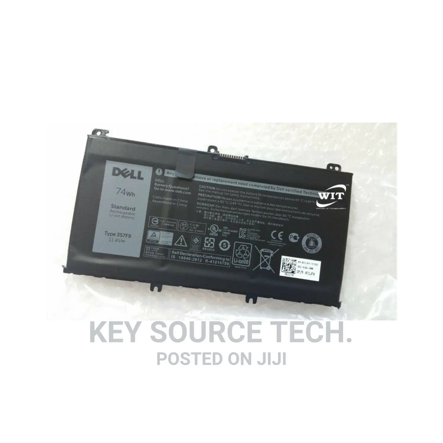 Dell 357f9 Battery For Inspiron 15 7567 7566 15-7559 15 7567