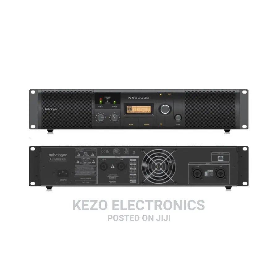 Behringer Nx3000d Ultra 3000d-Wattdpower Amplifier