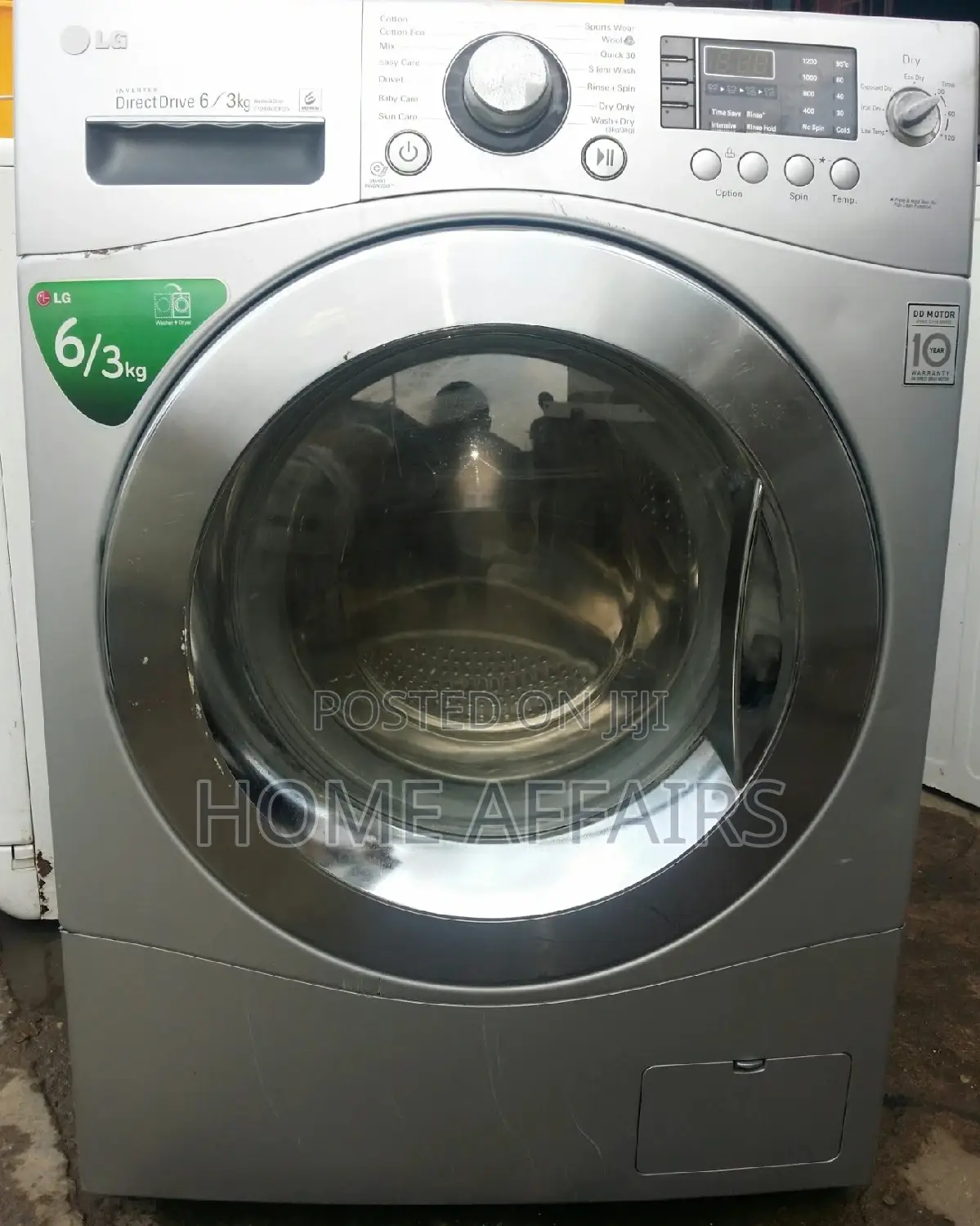 Lg 6kg Direct Drive Wash and Dry Washing Machine +(Delivery)